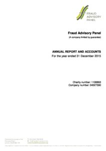 Annual Report and Accounts 2015 document cover