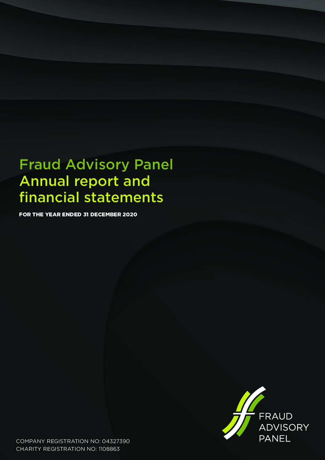 Annual Report and Accounts 2020 document cover