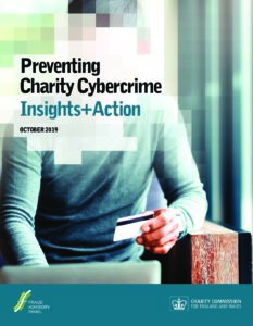Preventing charity cybercrime 2019 document cover