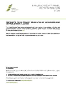 FAP-Response-to-HMT-Economic-Crime-Levy-Final-13Oct20 document cover