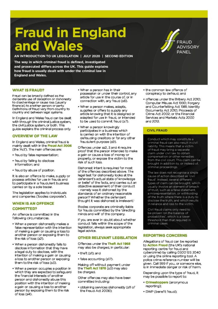 Fraud-in-England-and-Wales-2nd-ed-July2020 document cover