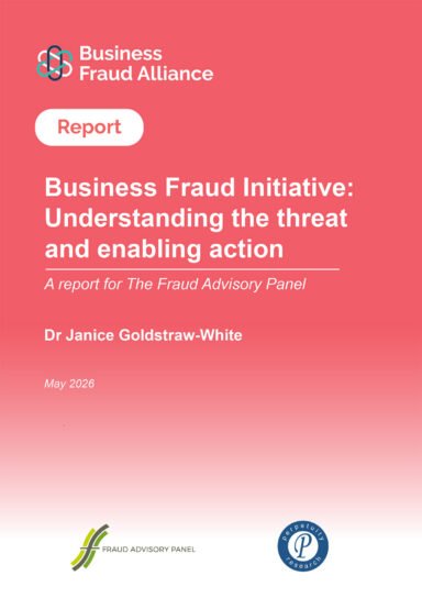 Cover of Business Fraud Initiative: Understanding the threat and enabling action